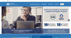 Desktop Screenshot of fundacionprogresosolidario.com
